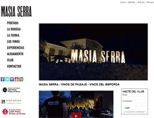 Tablet Screenshot of es.masiaserra.com