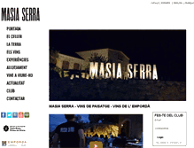 Tablet Screenshot of ca.masiaserra.com